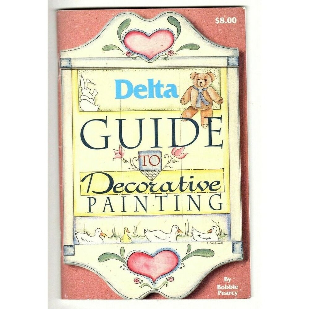 Delta Guide to Decorative Painting Reference Guide Paperback 1992  B Pearcy